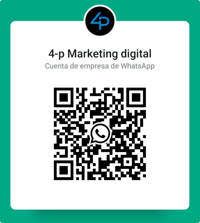 Escanea el código QR para chatear por WhatsApp